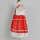 baby girl christmas dress yarn dyed fabric dress